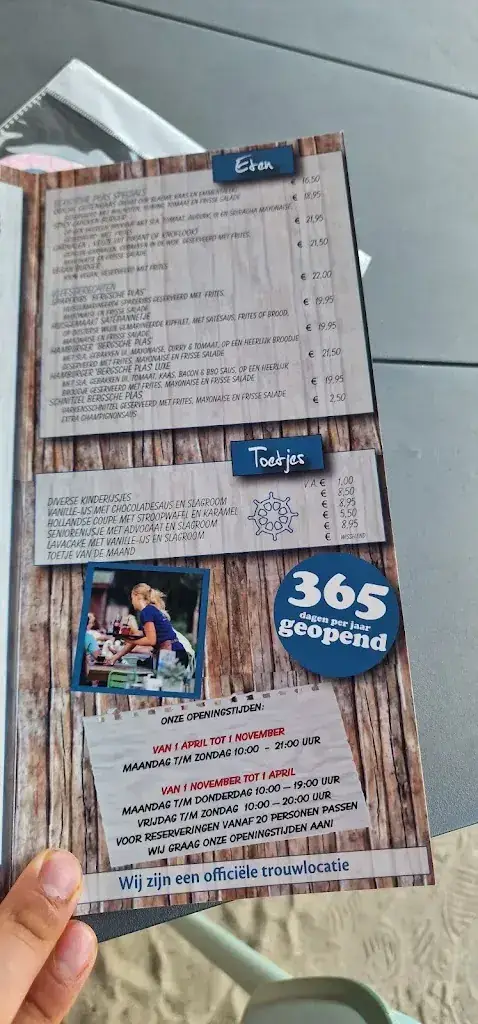 Menu_Familierestaurant Bergsche Plas_Bergschenhoek_immagine_1