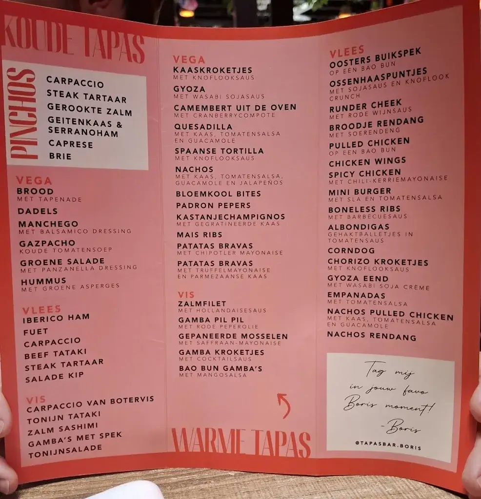 Menu_Boris Alblasserdam_Alblasserdam_image_1