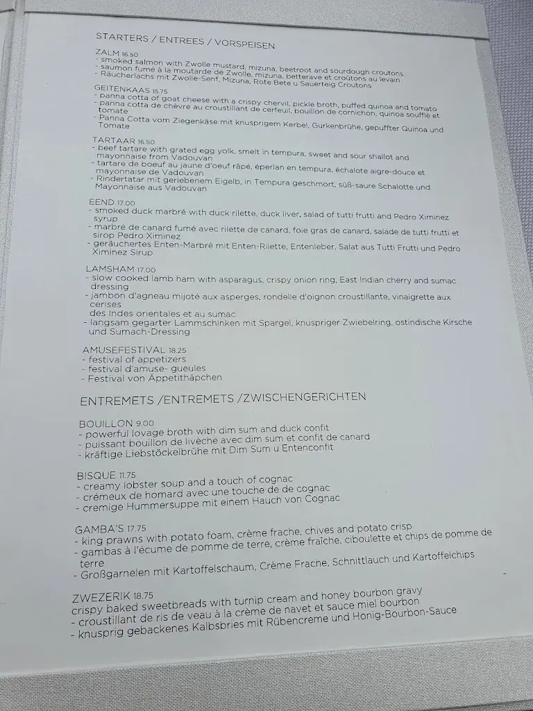 Menu_Restaurant Poppe Zwolle_Zwolle_image_1