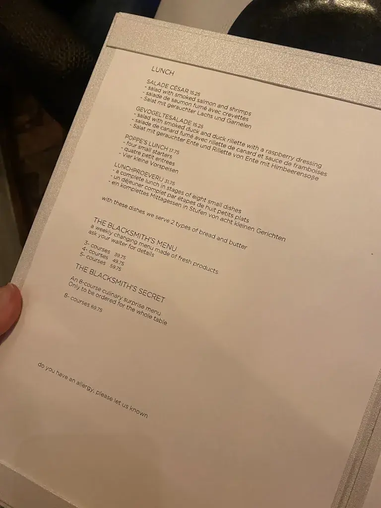 Menu_Restaurant Poppe Zwolle_Zwolle_image_2