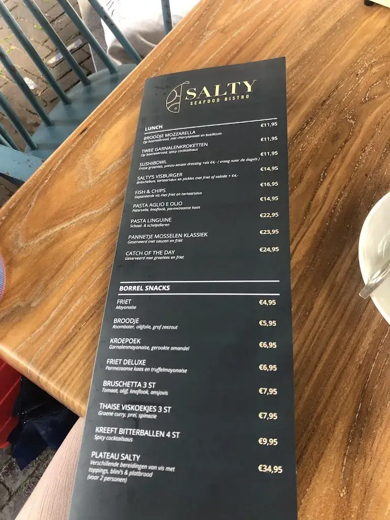 Menu_Salty Seafood Bar & Shop_Zwolle_image_2