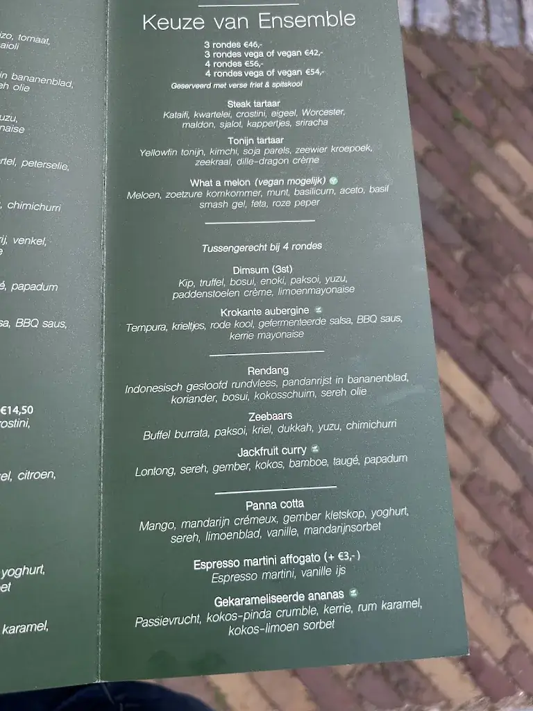 Menu_Ensemble Gastro & Bar_Zwolle_image_2