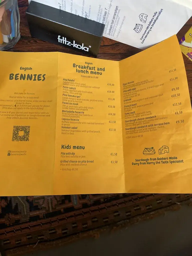 Menu_BENNIES_Zwolle_image_1