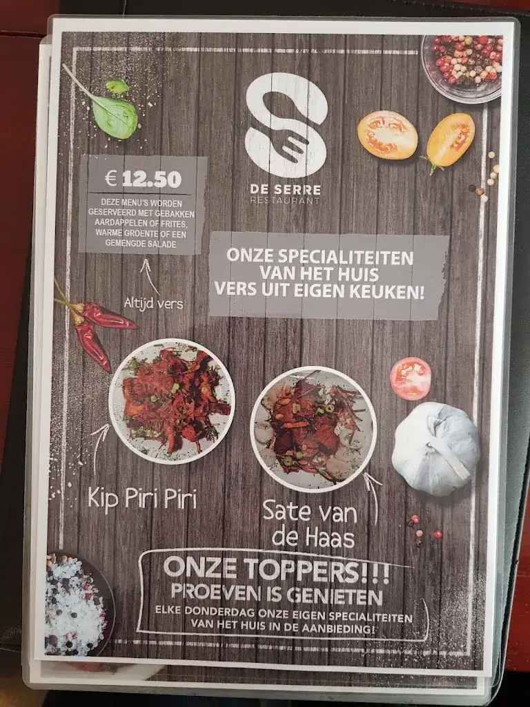 Menu_Restaurant & Snackpoint De Serre_Emmen_image_2