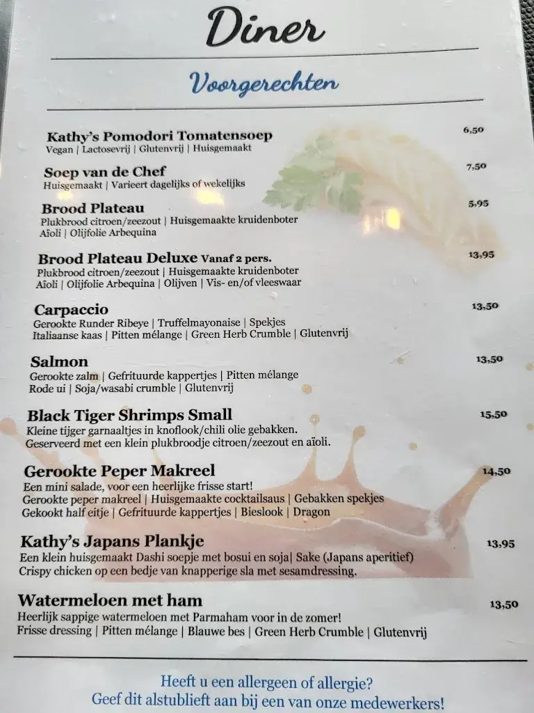 Menu_Restaurant Kathy's_Hardinxveld-Giessendam_image_2
