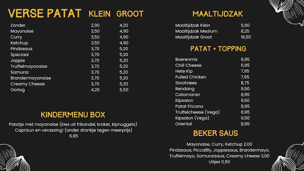 Menü_Cafetaria De Weide_Hardinxveld-Giessendam_Bild_2