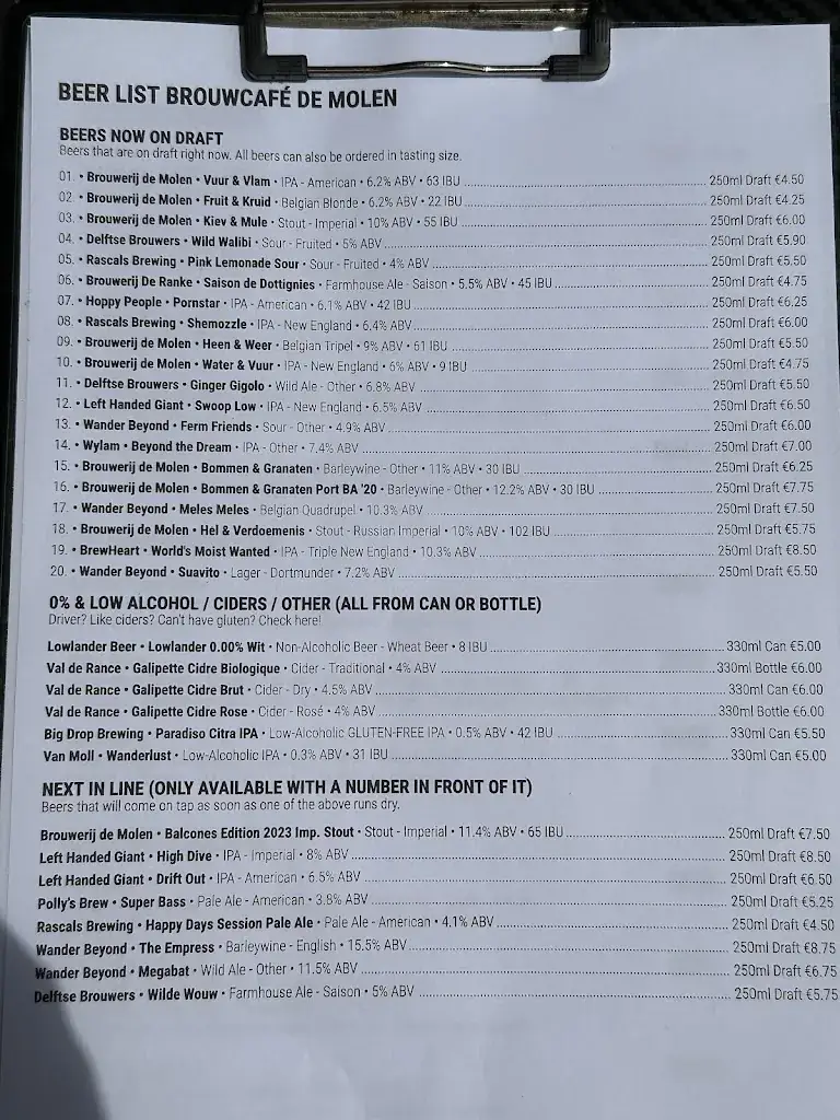 Menu_Brouwcafé de Molen_Bodegraven_immagine_4