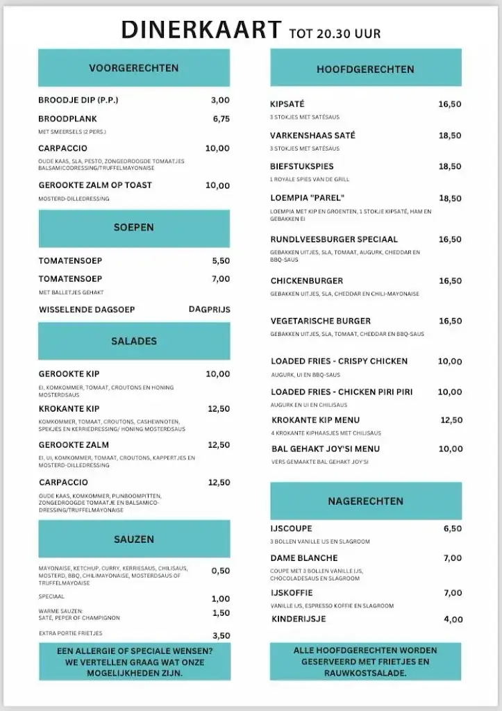 Menu_Bistro Joy'Si_Bodegraven_immagine_1