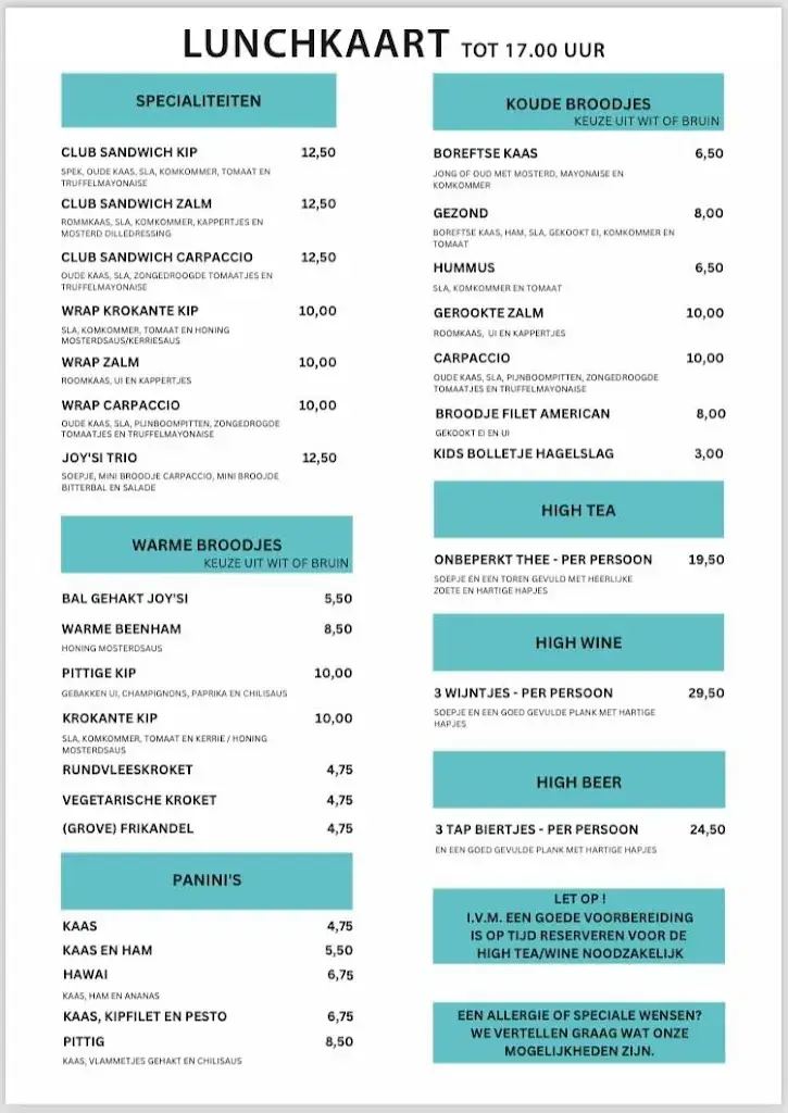 Menu_Bistro Joy'Si_Bodegraven_immagine_2