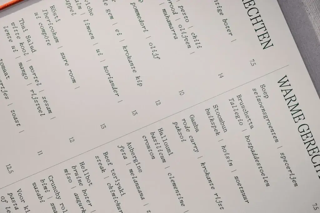 Menu_Café Clementine_Barendrecht_image_1