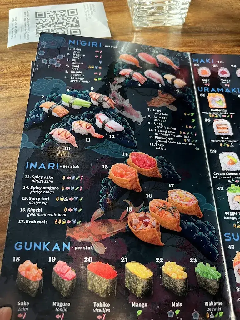 Menu_Japans Restaurant Mizumi_Barendrecht_immagine_3