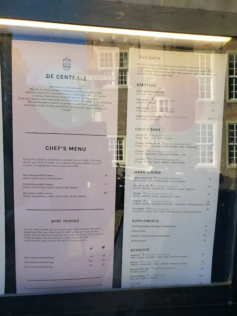 Menu_De Centrale_Delft_imagen_4