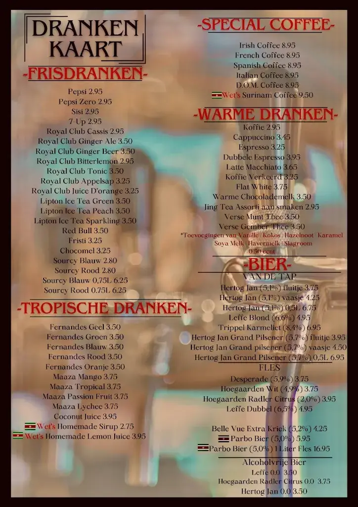 Menü_Wij eten thuis (Wet Surinaams Restaurant)_Brielle_Bild_3