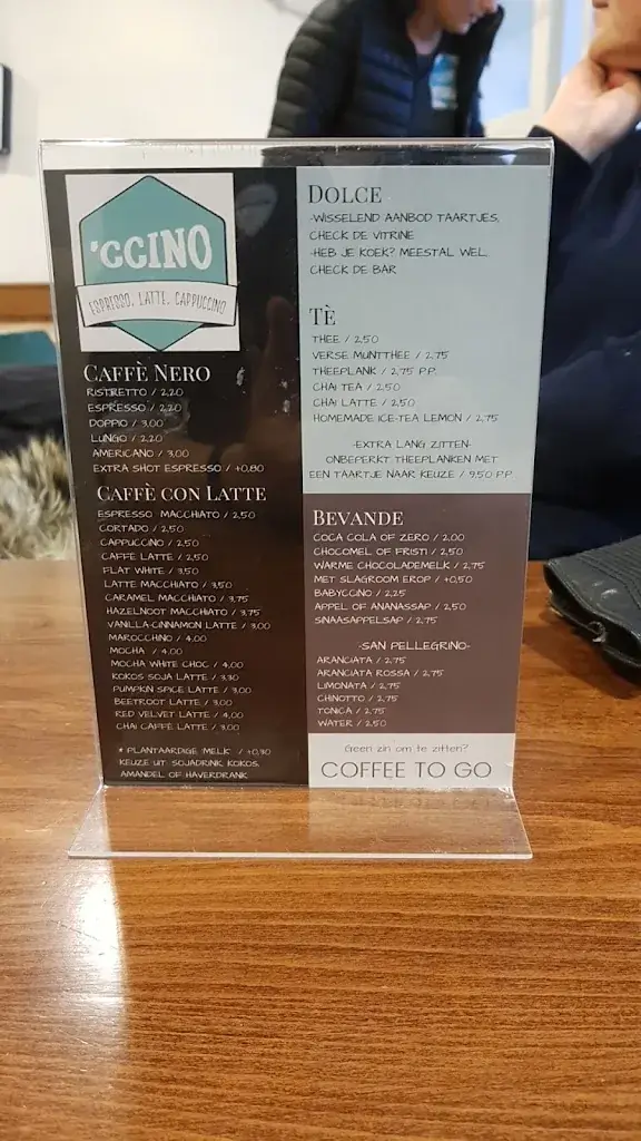 Menü_'Ccino Caffetteria/Paninoteca_Brielle_Bild_1