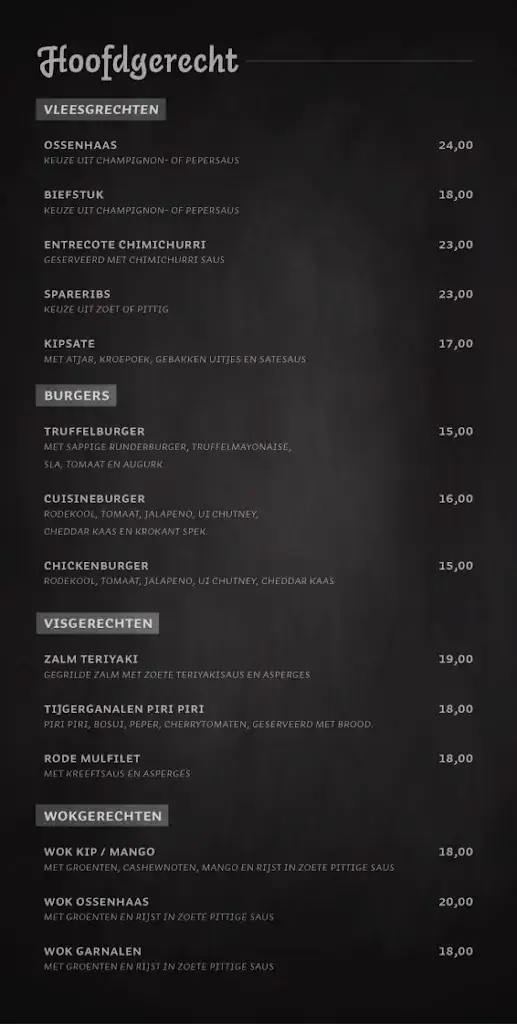 Menu_Tal Cuisine_Boskoop_image_3