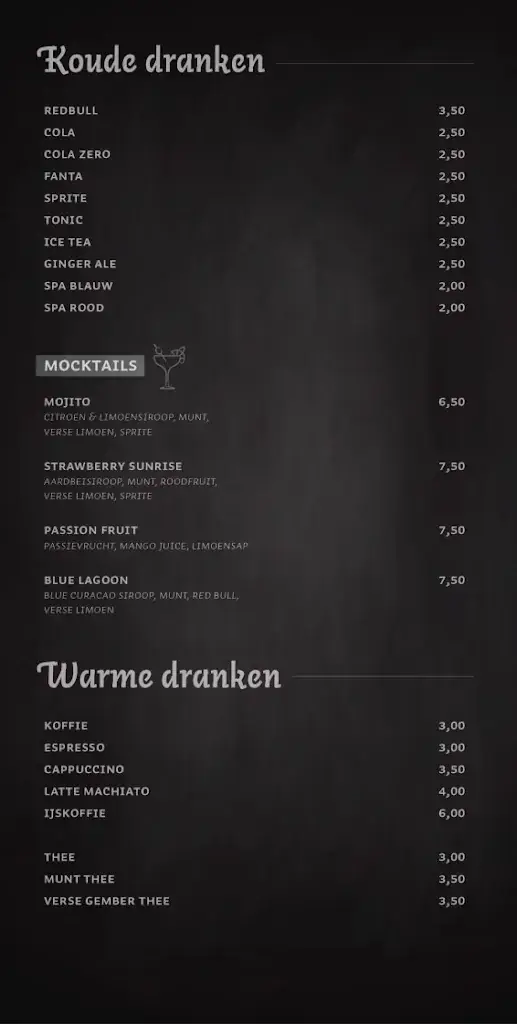 Menu_Tal Cuisine_Boskoop_image_4