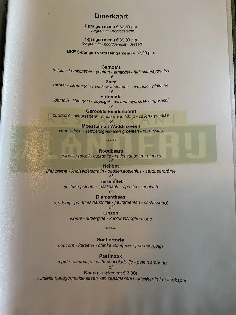 Menu_Restaurant de Landerij_Waddinxveen_image_4
