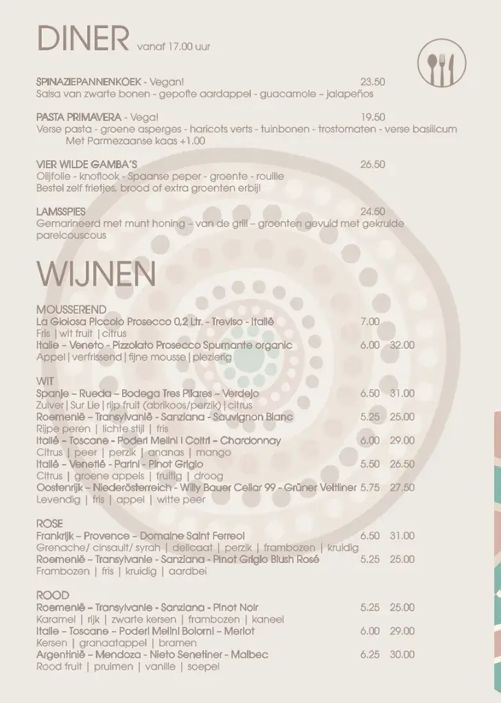 Menu_Kookaburra Beach_Haag_immagine_1