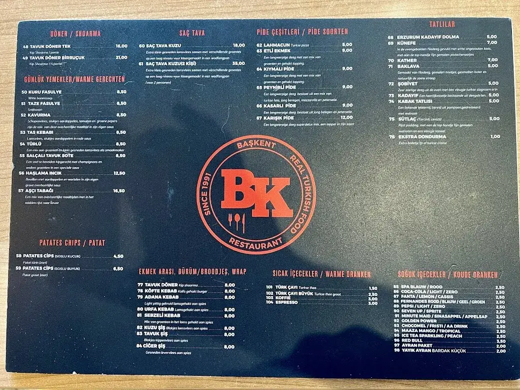 Menu_Cafe Baskent_Rotterdam_image_1