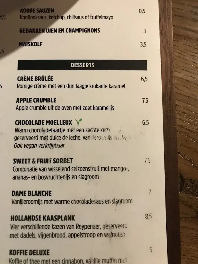 Menu_Restaurant De Beren Rotterdam-Zuid_Rotterdam_immagine_4