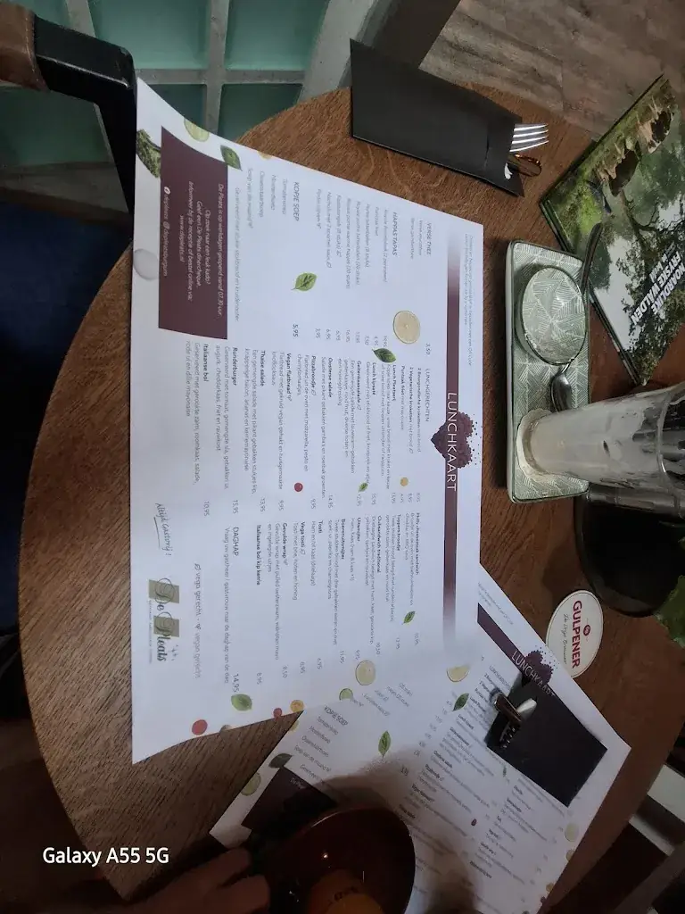 Menu_Restaurant De Pleats_Burgum_image_1