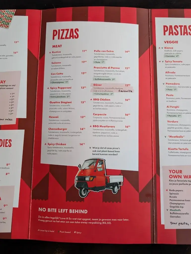 Menu_Happy Italy Rotterdam Zuid_Rotterdam_image_4