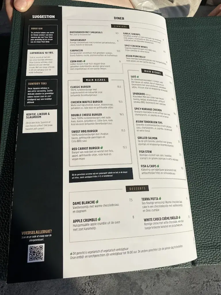 Menu_Restaurant De Beren Capelle aan den IJssel_IJssel_image_1