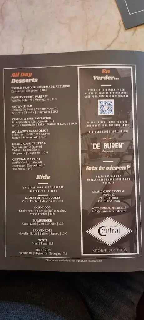 Menu_Grand Café Central_Gouda_image_3