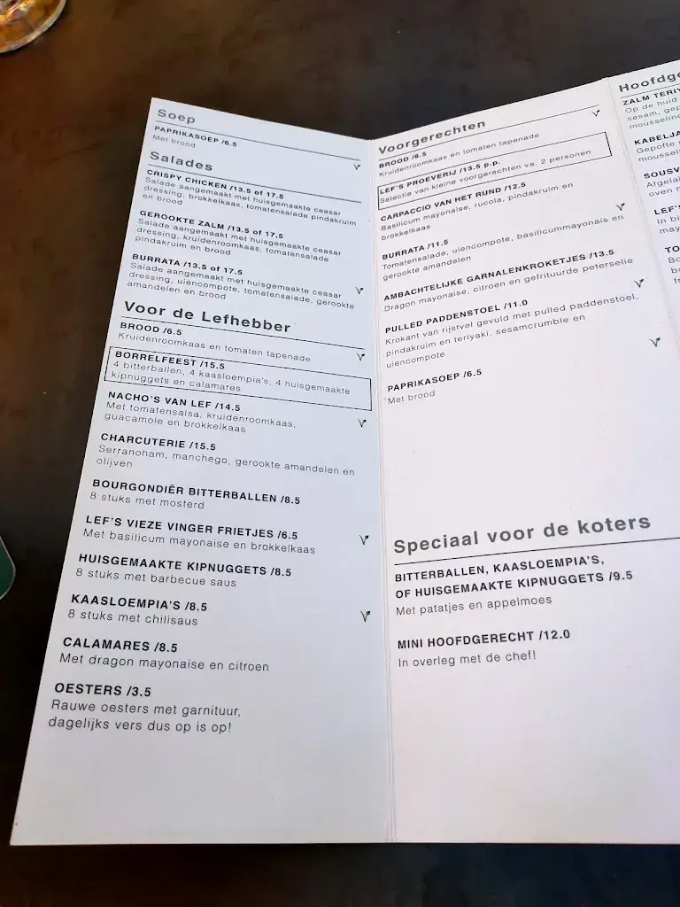 Menu_Restaurant Lef Dordrecht_Dordrecht_image_4