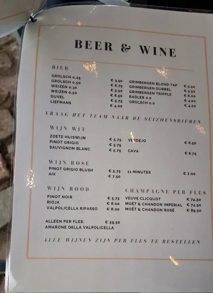 Menu_Restaurant Down Town Dordrecht_Dordrecht_imagen_1