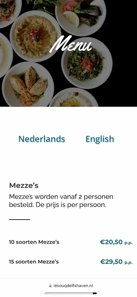 Menu_Le Souq Delfshaven_Rotterdam_image_4