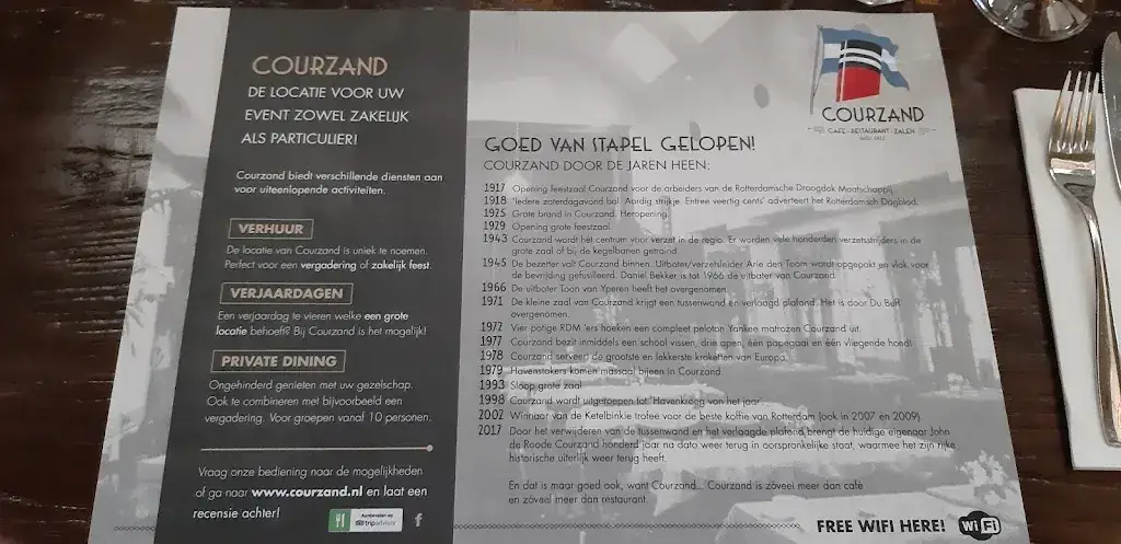 Menu_Café Restaurant Courzand_Rotterdam_image_4