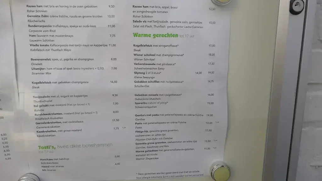 Menu_In D' Groene Lanteern_Ouddorp_image_1