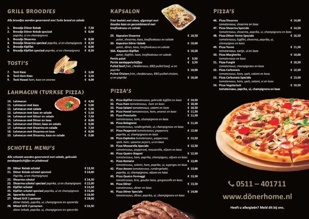 Menu_Döner Home Burgum | Grillroom • Pizzeria 𝘌𝘴𝘵. 𝟤𝟢𝟣𝟧_Burgum_image_1