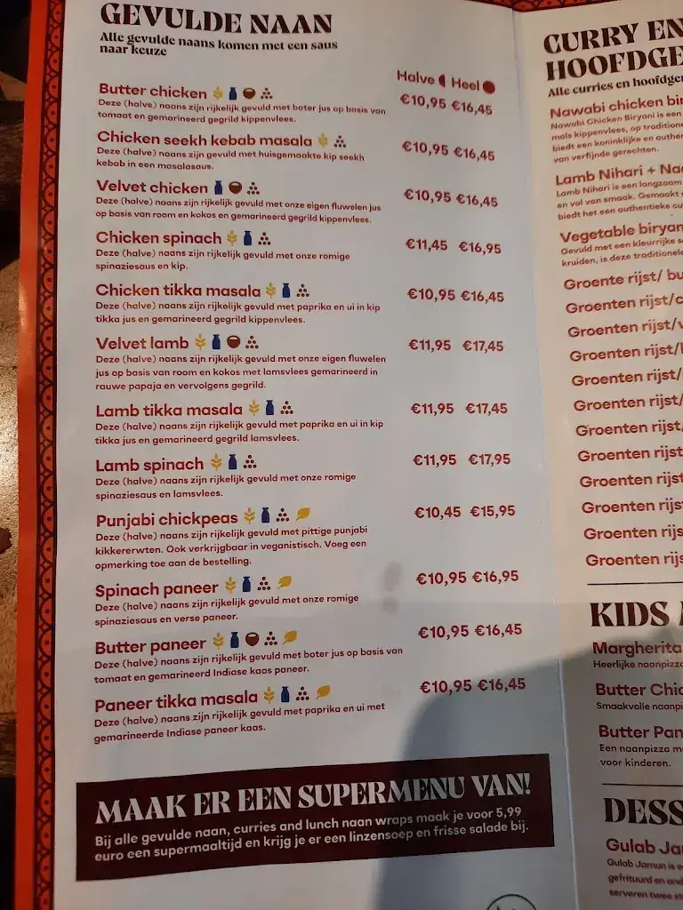 Menu_Naansense Indiaas-Pakistaanse Restaurant_IJssel_image_2