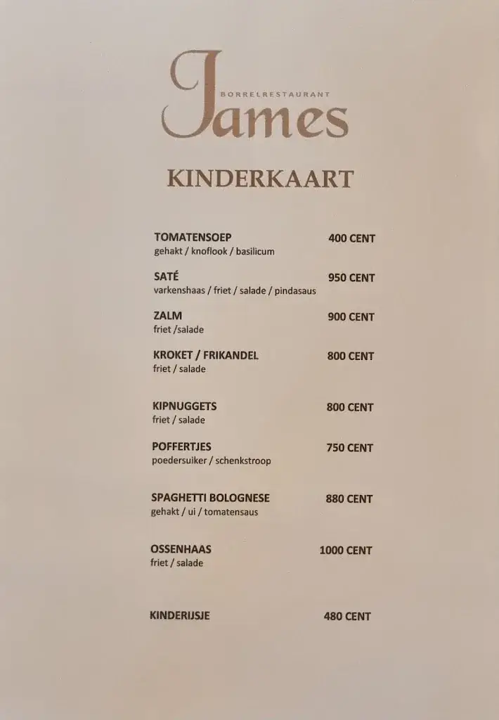 Menu_Borrelrestaurant James_Sprang-Capelle_image_1