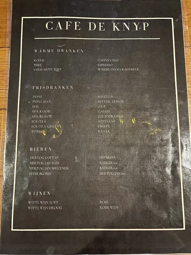Menu_Café de Knyp_Knipe_image_1