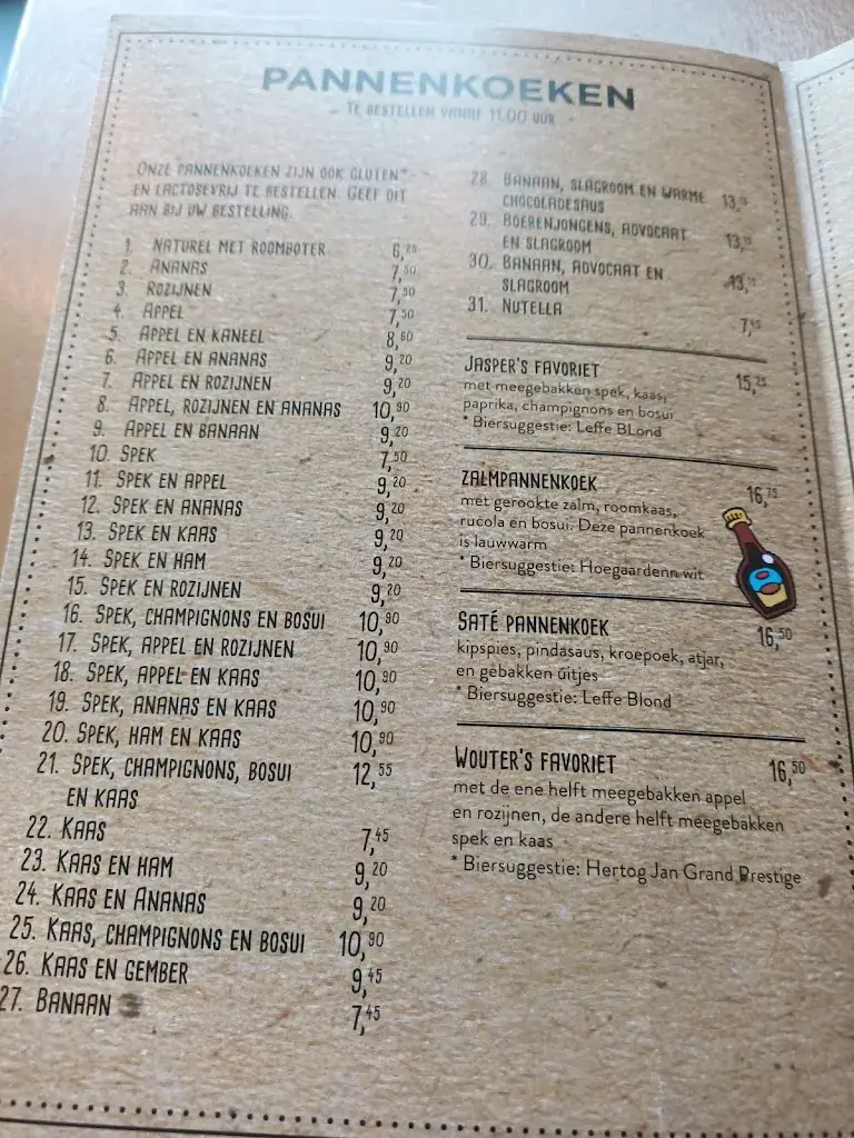 Menu_Restaurant SAAM Hoek van Holland_Holland_image_2