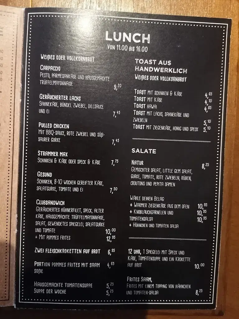 Menu_Restaurant SAAM Hoek van Holland_Holland_image_4