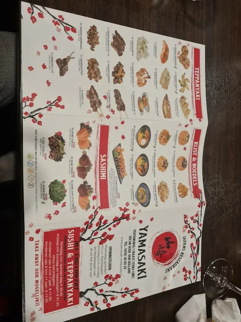 Menu_Yamasaki Hoek van Holland_Holland_image_1