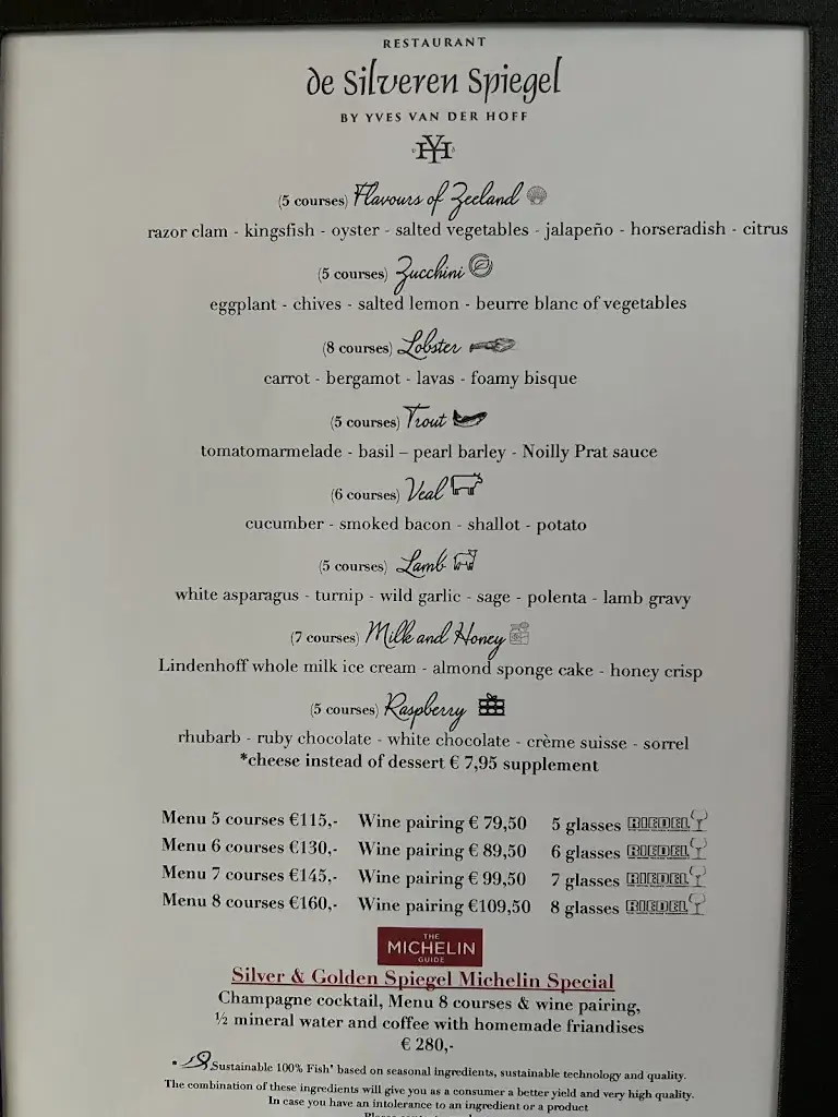 Menu_de Silveren Spiegel_Amsterdam_image_2