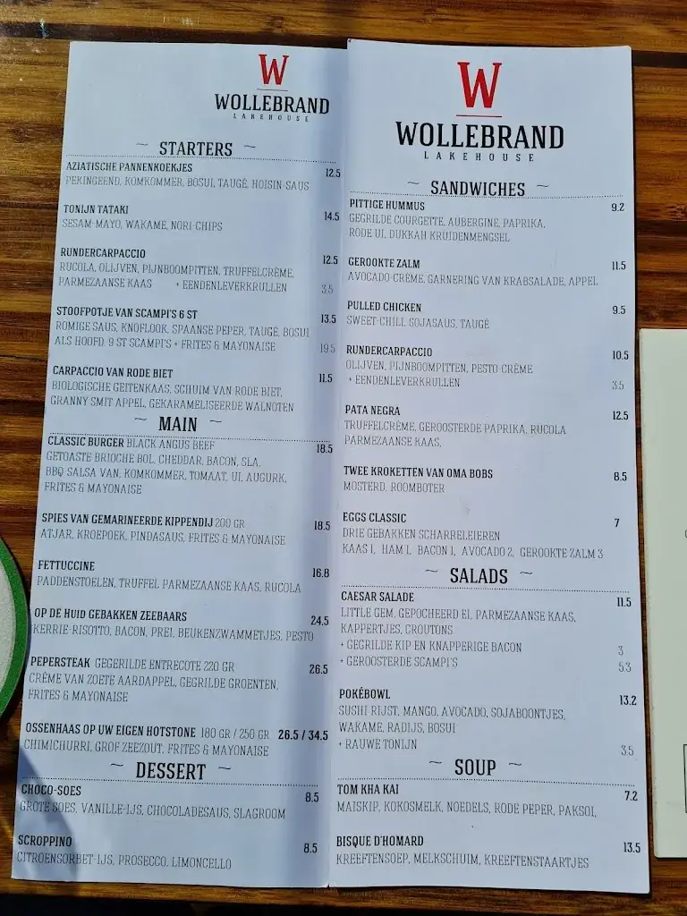 Menu_Wollebrand Restaurant & Cablepark_Honselersdijk_immagine_2