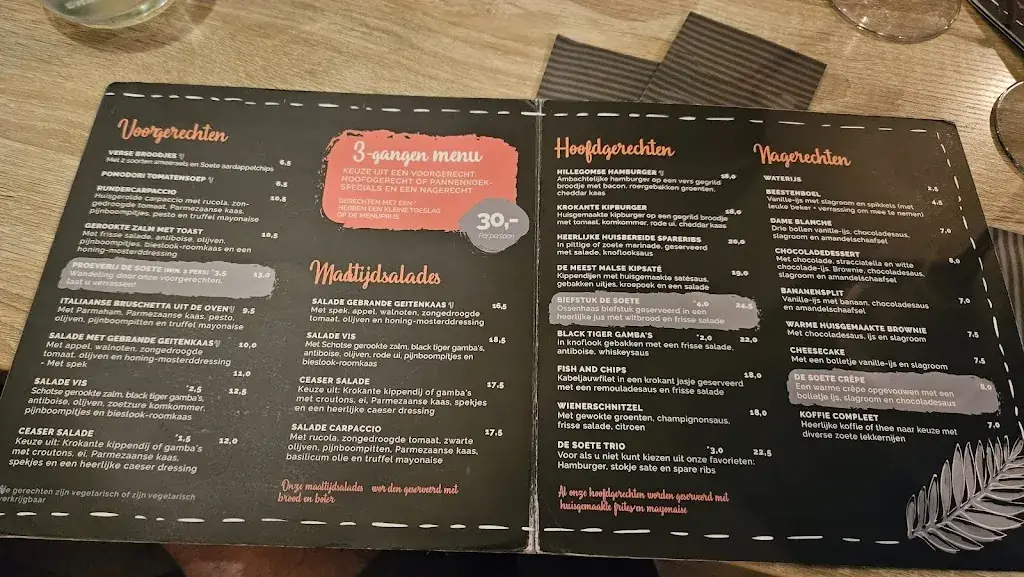 Menu_De Soete Suikerbol_Hillegom_image_2