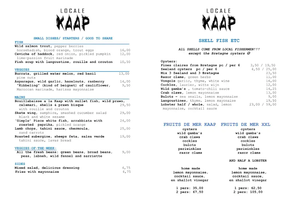 Menu_Locale Kaap_Rotterdam_image_1