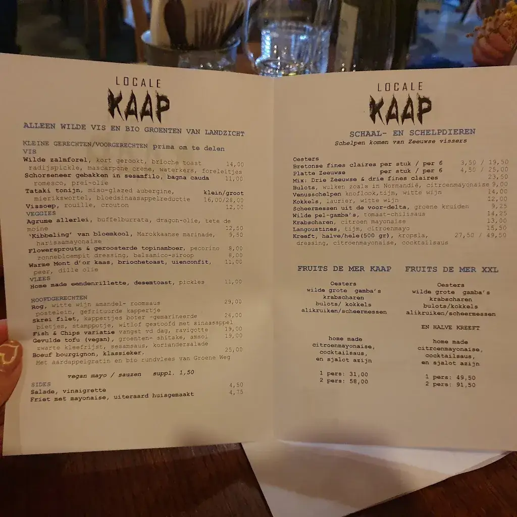 Menu_Locale Kaap_Rotterdam_image_2