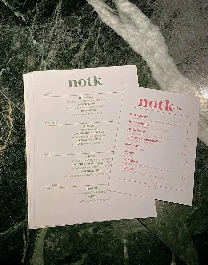 Menu_NOTK Wine Restaurant & Bar_Rotterdam_immagine_1