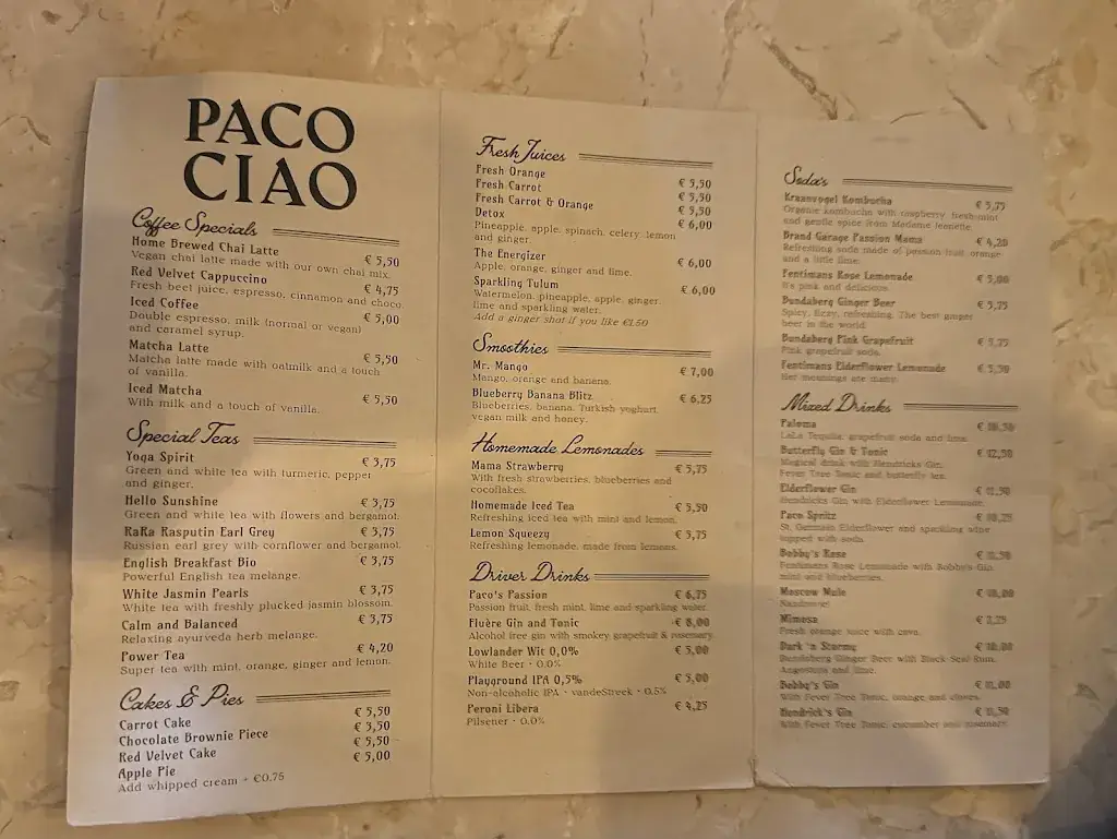 Menu_Paco Ciao_Leiden_image_3