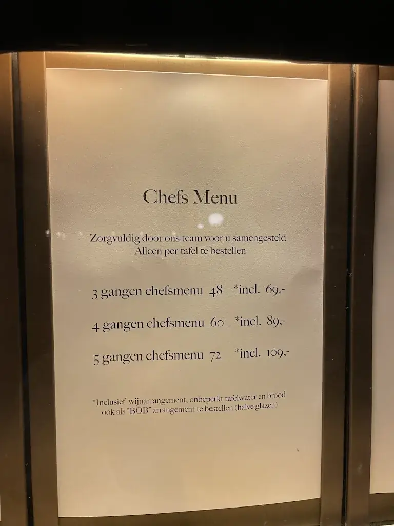 Menu_Bistro La Cloche_Leiden_image_1