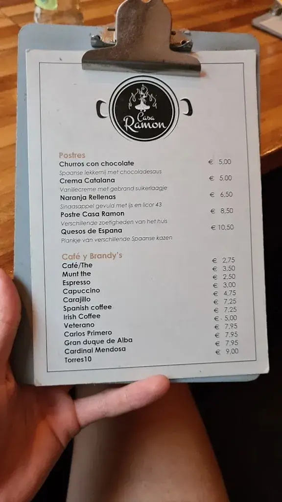 Menu_Casa Ramon_Leiden_image_2