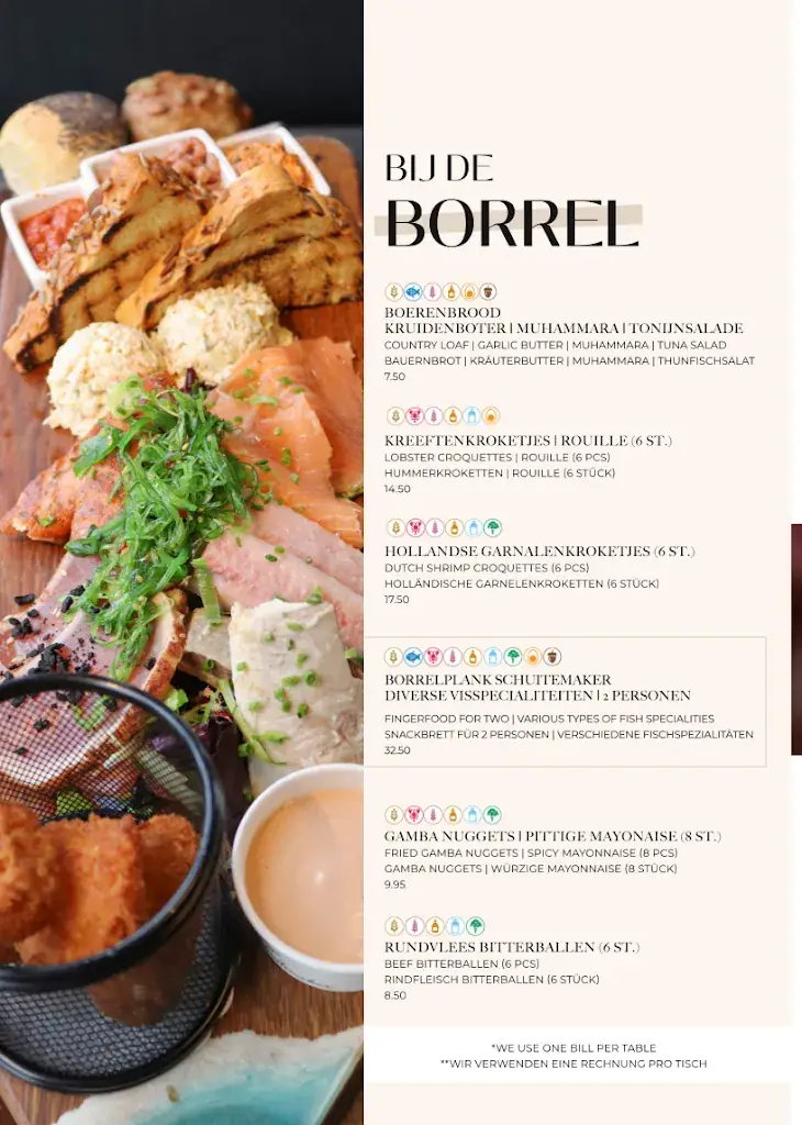 Menu_Schuitemaker Visrestaurant Voorstraat_Zee_image_4